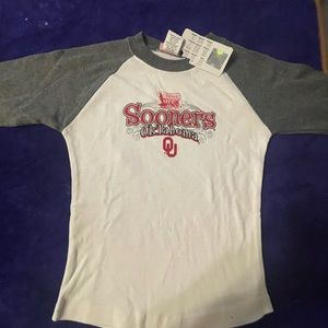OU Oklahoma University Girls T- shirt size 4-6